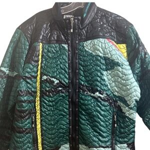 Jamie Sadock moto style quilted jacket